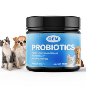 Gut Health Diarrhée Gaz & <span class=keywords><strong>Constipation</strong></span> Soulagement Levure Balance Probiotiques Mâche pour Chiens Enzymes Digestives Prébiotiques Soutien - Product Image 3