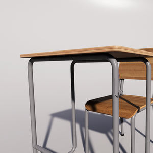 ZOIFUN Muebles Escolares Personalizados para Proyectos en Irak, Conjunto Moderno de Mesa y Silla Escolar de Madera - Product Image 5