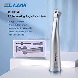 Pièce à main à angle croissant ELIJAH Dental 1:1 40K RPM Arbre traité thermiquement longue durée pour le meulage des dents - Product Image 2