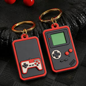 سلسلة مفاتيح مخصصة من البي في سي الناعم، حلقة مفاتيح مطاطية، حامل مفاتيح بشخصيات ثلاثية الأبعاد، شعار مخصص، هدية ترويجية بالجملة - Product Image 2