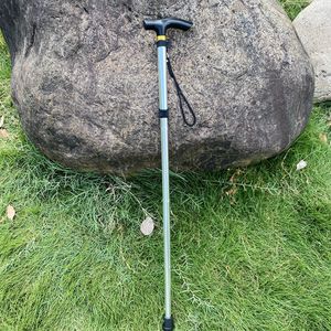 Bâton de marche pliable Etsuno, 5 sections extensibles, bâton de randonnée ultra-léger, canne de montagne portable - Product Image 2