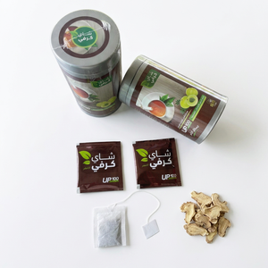 Gingerly ธรรมชาติเกรดที่เหนือกว่าสมุนไพรเสริมสุขภาพขิงกุหลาบชา - Product Image 1
