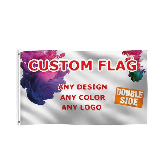 Mingyang Promotion 3x5ft Drapeau Publicitaire Drapeaux Personnalisés 3x5 Ft Conception Impression Double Face Grand Décor Suspendu Drapeau Électoral