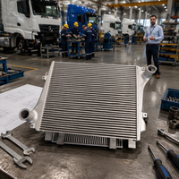 Intercooler de camion de haute qualité OEM 21731119 pour VOLVO B12, camion lourd, taille du cœur 747 & 876*62 MM