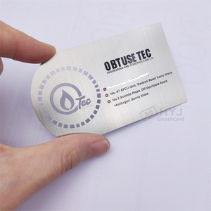 Carta VIP Personalizzata in Acciaio Inox di Lusso, Formato Carta di Credito, Biglietto <span class=keywords><strong>da</strong></span> <span class=keywords><strong>Visita</strong></span> in Metallo Inciso per Pubblicità - Product Image 4