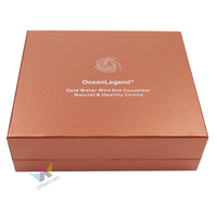 Boîte cadeau de demoiselle d'honneur de style coréen avec gaufrage et laminage mat, emballage en carton rigide personnalisé pour cadeau de mariage