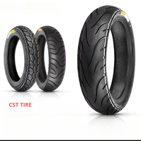 Ban Tubeless untuk Sepeda Motor 10 Inch 3.00-10 untuk Sepeda Motor Skuter Moped Sepeda Listrik