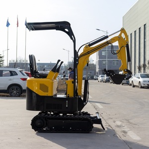 Mini-excavatrice légère populaire de 1 tonne avec bras de creusement pour le terrassement des fondations de patio, livraison gratuite - Product Image 5