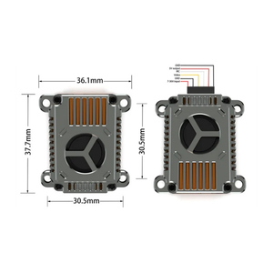 3W 5.8G 48CH <b>Wireless</b> Image Transmission Video <b>Transmitter</b> Aluminum Module For UAV Drones Spare Parts - Product Image 3