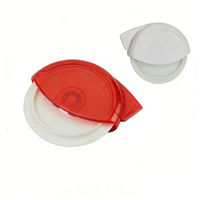 Coupe-pizza rond portable avec ouvre-bouteille, plusieurs styles, rouge et bleu, manches longs et courts