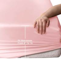 Vente en gros de draps en soie de mûrier 6A + 19mm TRAITEMENT DE LA PEAU Ensemble de literie en soie naturelle de luxe
