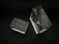 Cube en cristal K9 transparent personnalisable de qualité A+ en gros, gravure laser 3D, écologique, thème amour, presse-papier pour la maison