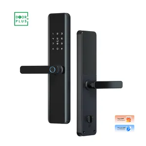 Doorplus TUYA WIFI Fingerprint Lock Remote Unlock Digital Lock For Home Card Key Cerradura Intelligente Smart Door Lock