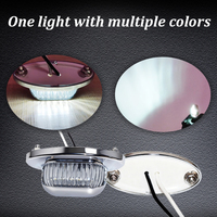 Nouvelles ampoules LED latérales mini ultra-lumineuses blanches 2026 pour feux de plaque d'immatriculation arrière de camion, remorque et véhicule automobile
