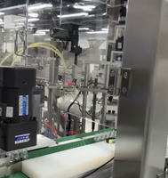 Ligne de production automatique de remplissage de bouteilles, remplissage de liquides + bouchage + étiquetage, ligne de remplissage d'huile personnalisée, certifiée ISO9001