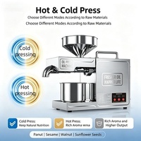 Petite presse à huile pour la coprah de noix de coco et les noyaux de palme, adaptée à la production à petite échelle