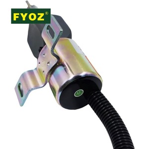 Válvula Solenoide de Corte de Combustible de 12 V 1753ES, 17004069 17004061 54385992, para Woodward Takeuchi TL140 Isuzu 4JG1 <span class=keywords><strong>Ingersoll</strong></span> - Product Image 4
