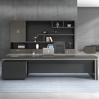 Table de bureau de LBZ-15 fabriquée en chine mobilier de bureau de patron bureau de PDG bureau de luxe Table de bureau de patron pour le bureau