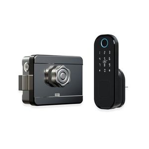 Security <b>Smart</b> Rim <b>Lock</b> Fingerprint Digital Door <b>Lock</b> Manufacturer Waterproof Outdoor Gate R5 High Security Cylinder <b>Lock</b> R5 - Product Image 1