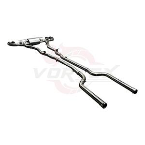 Escape Valvetronic Vortex Precision SS304 para BMW M8 F91 F92 F93 4.4L Twin-Turbo con Cuatro Puntas de Silenciador con Recubrimiento Oscuro - Product Image 4
