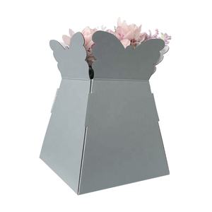 UK Living Vase Florist <strong>Bouquet</strong> Box Vases Flower Aqua <strong>Sweet</strong> <strong>Boxes</strong> with Many Colors - Product Image 4