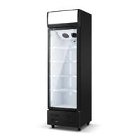 Lemari Pendingin Minuman Pintu Kaca Desain Modern, Pendinginan Cepat untuk Toko Es Krim, Toko Kelontong, Supermarket, Ritel, Restoran, Hotel, Bar, dan C-Store