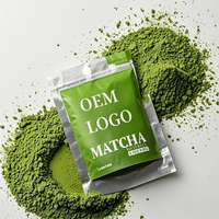 Poudre de thé vert matcha biologique de qualité cérémonielle certifiée AAAAAA Emballage de boîte de sac en vrac pur matcha