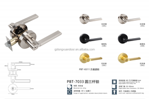 Khóa cửa sổ cửa ra vào thiết kế tay nắm xoay đôi LONGXUAN, khóa từ an toàn, mã khóa hệ thống quản lý khách sạn 5 - Product Image 6