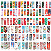 Chaussettes Coton Hiver Personnalisées avec Logo, Motif Flocon de Neige, Mignonnes, Chaudes, Douces et Amusantes, Idéales pour Noël et les Cadeaux (Vente en Gros)