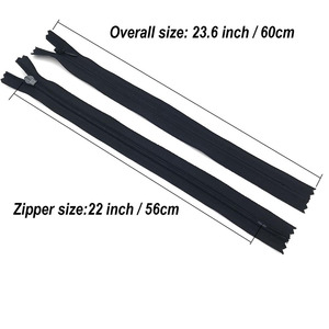 Fabricant de fermetures éclair invisibles, OEM, fermetures éclair invisibles en nylon vert olive de haute qualité, accessoires vestimentaires, toutes tailles - Product Image 5
