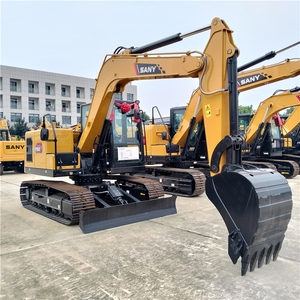 Mini-excavatrice sur chenilles SANY SY95C 9 tonnes, occasion, prix bas, livraison gratuite, nouveau modèle, hydraulique, agricole - Product Image 2