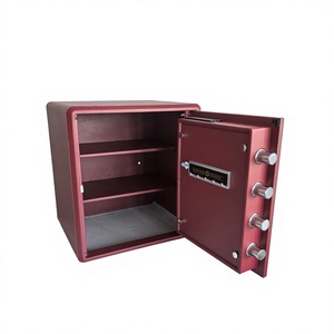 Coffres-forts de sécurité électroniques numériques à code biométrique par empreinte digitale en acier de luxe pour la maison, le bureau et l'hôtel, hauteur 450 mm - Product Image 2