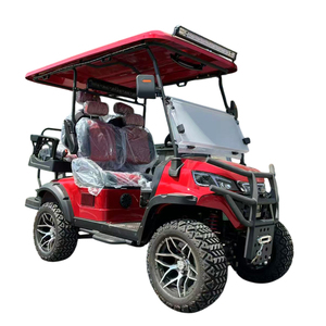 รถกอล์ฟไฟฟ้า <span class=keywords><strong>MMC</strong></span> Factory Direct แบบพับได้ 2-4 ที่นั่ง 48V/60V/72V และมอเตอร์ AC <span class=keywords><strong>4000</strong></span>-7500W ความเร็วสูงสุด 25 ไมล์ต่อชั่วโมง ระยะทาง 90 กิโลเมตร - Product Image 1