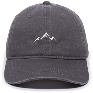 Gorra de béisbol de algodón suave sin estructura ajustable para exteriores, sombrero de papá de montaña, ala curva, perfil bajo, gorras de punto informales para hombres y mujeres - Product Image 3