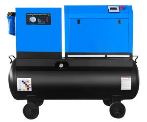 Chất lượng cao 4Kw 0.55m3/min tích hợp ngoài trời điện sơn trục vít Máy nén khí 220V/50Hz lõi động cơ máy bơm động cơ - Product Image 6