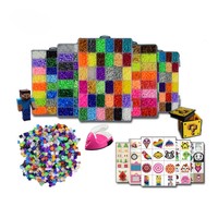 2.6mm Fusible Perles Multi-couleurs Diy Handmade Plastic Perler Boxed Hama Beads Set pour Enfants
