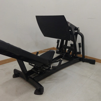 Machine de presse à jambes à charge de plaques en acier pour usage professionnel commercial, équipement de fitness et de musculation