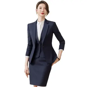 Factory Hot Sales Modern Design Business Women's Suits Ladies Tuxedo Pant Suit women office formal