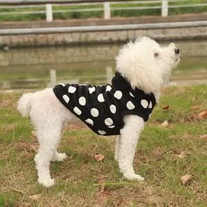 Yeni köpek küçük köpek giysileri Teddy Poodles Bichon Frise Pet nokta Hoodie kış giyim komik aslan kapüşonlu ceket