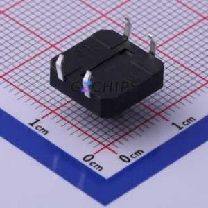TS-1094T-B3D1 Tactile Switch Through hole Component (THT)-4P,12x12mm Switch Single Pole Single Throw Rectangle Button 2.5N 12mm - Product Image 2