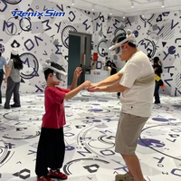 Renixsim VR XR Space Free-Roam Réalité Virtuelle Attractions Jeu Plate-forme de marche debout