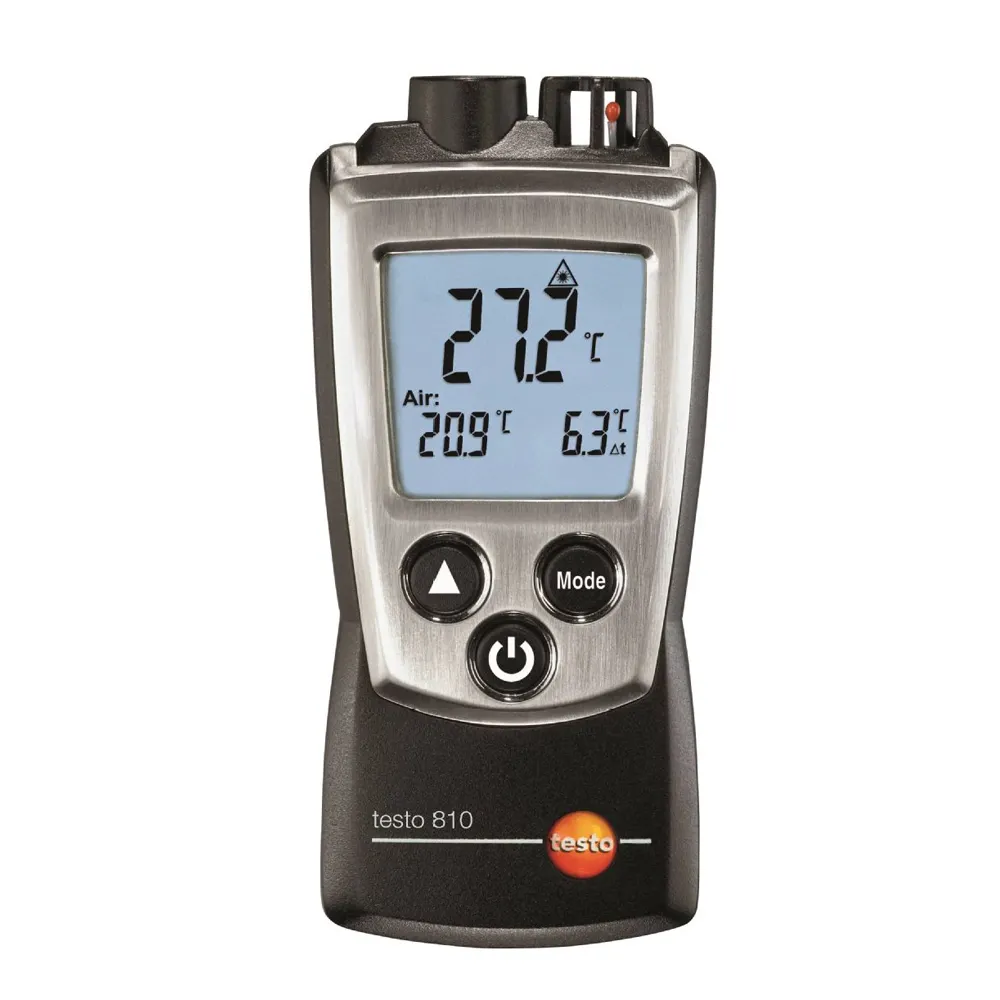 Testo 810 dijital taşınabilir termometre hava sıcaklığı ölçer 0560 0810