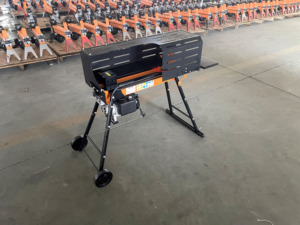 HYstrong Giá Tốt Nhất 4Ton 5T 6T 7T Xăng Thủy Lực Ngang Gỗ Splitter Log Splitter Cháy Gỗ Bộ Xử Lý HY4T-370 - Product Image 5