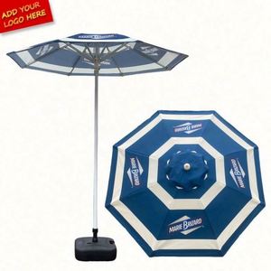 Custom Print Umbrella Aluminium Aluminum <b>Frame</b> Patio Umbrellas for Advertising - Product Image 2