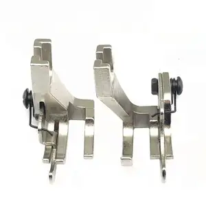 Prensatelas de guía de borde derecho/izquierdo para pie de puntada superior para accesorios de máquina de coser Industrial DY U192 U193