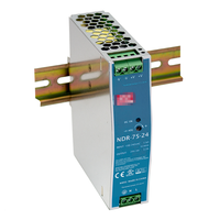 Alimentation électrique sur rail DIN NDR-75-24 d'origine, 75 watts