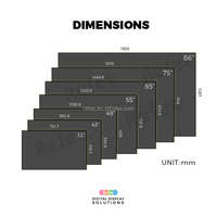 Pantalla LCD de Alta Luminosidad de 3000 Nits con Clasificación IP65 para Escaparates, Centros Comerciales y Ascensores, con Revestimiento Antideslumbrante