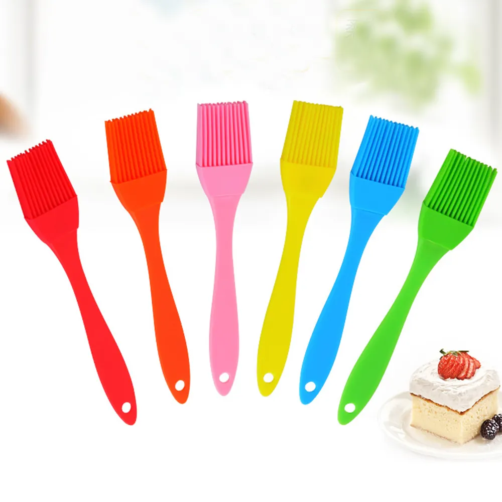 Wholesale Custom 1 Pcs Silicone BBQ Oil Brush Multifunctional Cooking Brush Basting Brush BBQ Tools