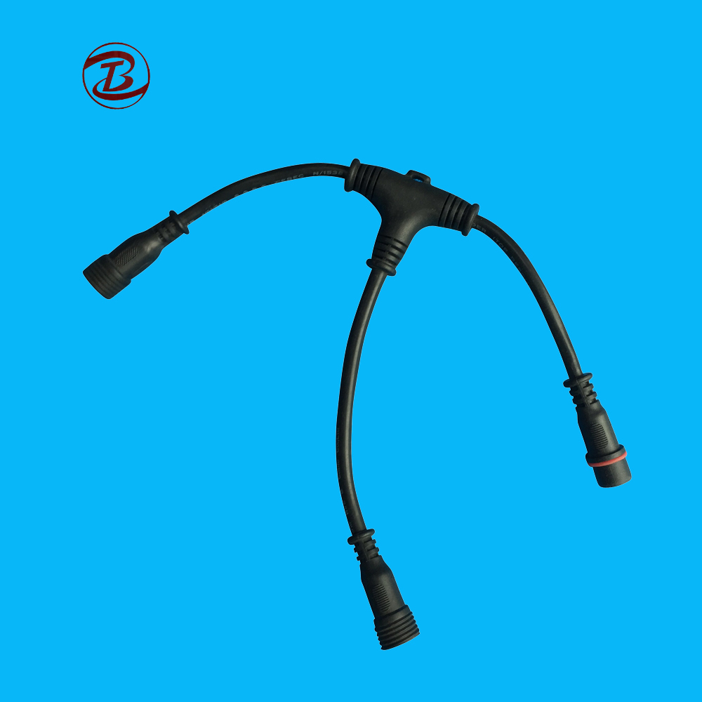 Fil splitter 1-6 voies électrique de cloison étanche ip67 connecteur étanche
