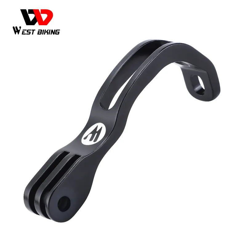 WEST BIKING Bicycle Cycling Front Fork Light Mount/Camera Stand Easy To Install Safety Adjustable Angle Cycling Front Fork Stand